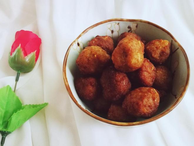 油炸藕丸子
