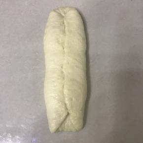 二边对折捏紧收口