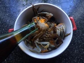 对半切加料酒腌制