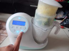 按蒸煮功能蒸20分钟