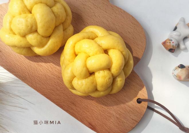 南瓜绣球馒头