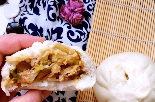 圆白菜肉包