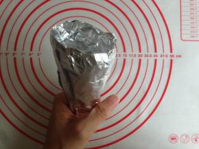 卷起如图一样的锥形筒