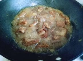 大火收汤，汤汁有点多。