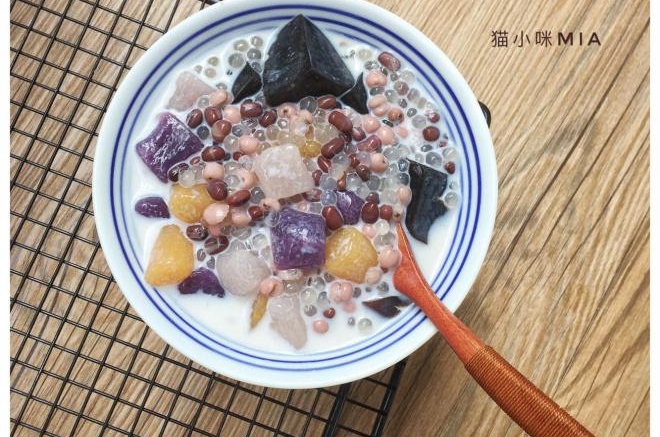 芋圆仙草冻