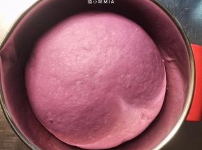 揉好的面团放至盆中，加盖保鲜膜，温暖处进行基础发酵，建议28度发酵一小时
