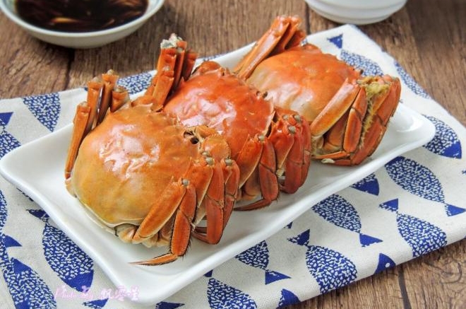 清蒸大闸蟹