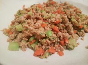 这是炒好的，如果有多，就拌饭吃