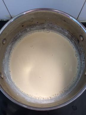 这时的奶茶已经做好了