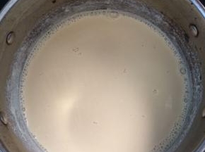 这时的奶茶已经做好了