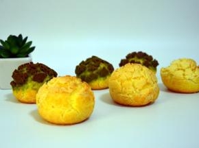 美味的酥皮泡芙就做好啦