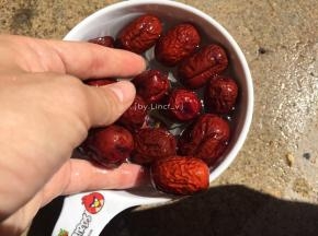 红枣提前洗净