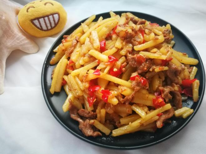 剁椒土豆丝炒肉
