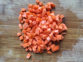 胡萝卜切丁