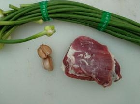 准备食材。