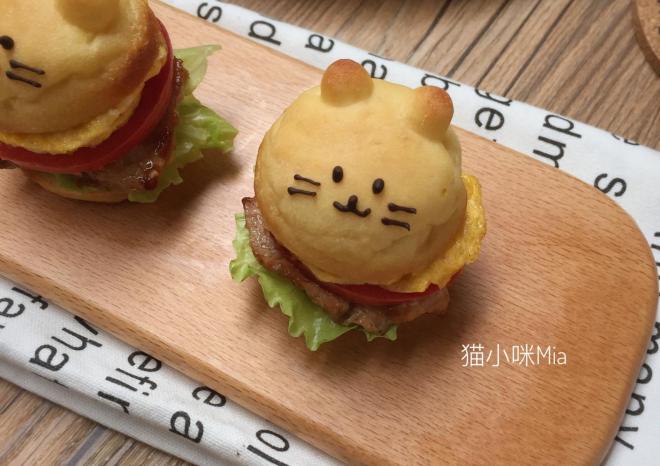 迷你猫咪汉堡