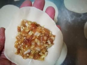 放入馅料