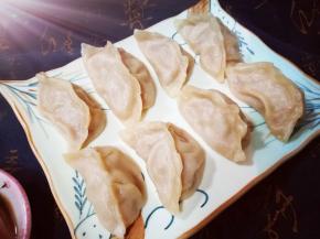 皮子软软的还有汤汁，蒸汤饺哈哈