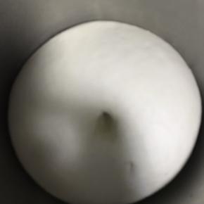 4.用手指轻戳，不回弹，证明面发好了！