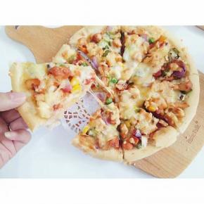 虽然芝士不多，拉丝也是棒棒的呢