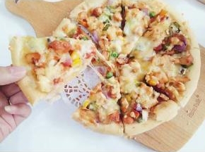 虽然芝士不多，拉丝也是棒棒的呢