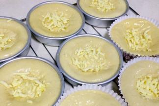 放上适量的马苏里拉奶酪。