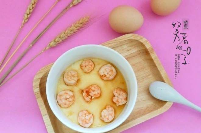 虾仁蒸蛋羹(宝宝辅食)