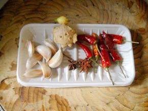 准备好调味品。