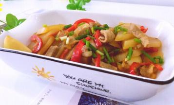 出锅撒上葱段装盘即可