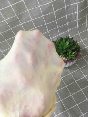将面团揉出手套膜