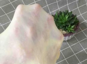 将面团揉出手套膜