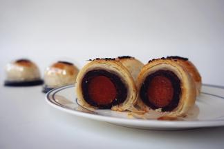 烘烤结束，取出