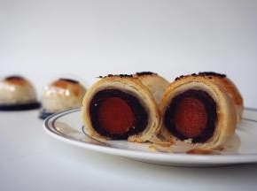 烘烤结束，取出