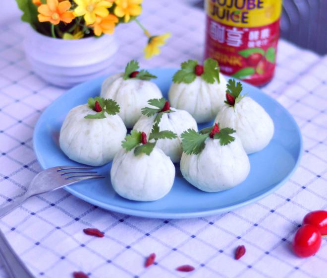 白薯豆沙茶巾绞