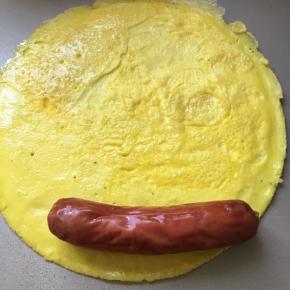 取出放晾放入香肠