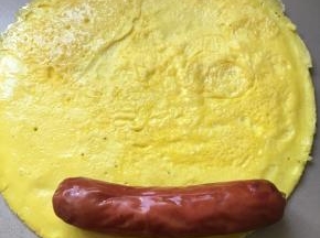 取出放晾放入香肠