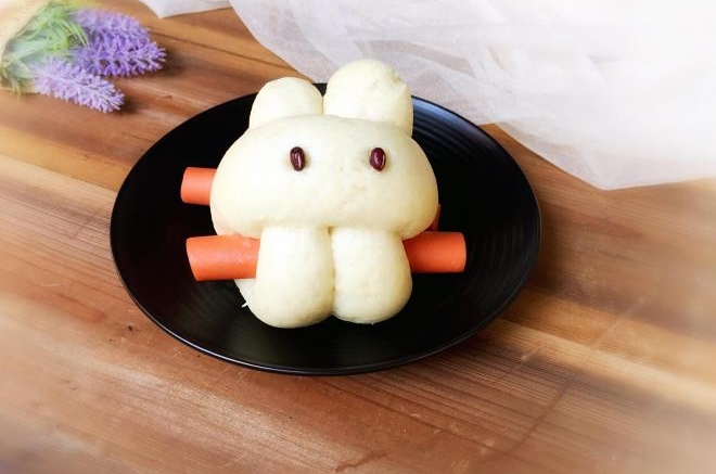 花样馒头之萌萌的小兔子