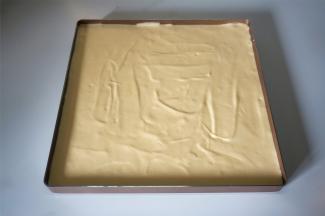 表面抹平整，震荡出大气泡，放入烤箱中层上下火175度烘烤20分钟，最后的5分钟将上火调至200度，下火保持175度不变，让表皮上色变老。