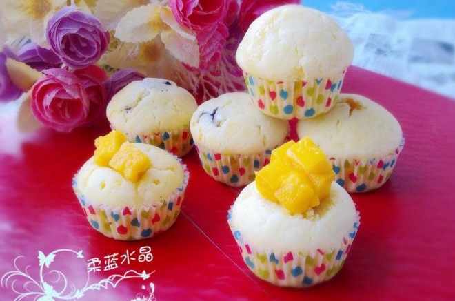 巧克力融心马芬