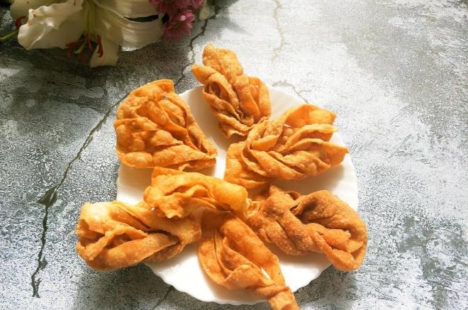 自制薄脆排叉