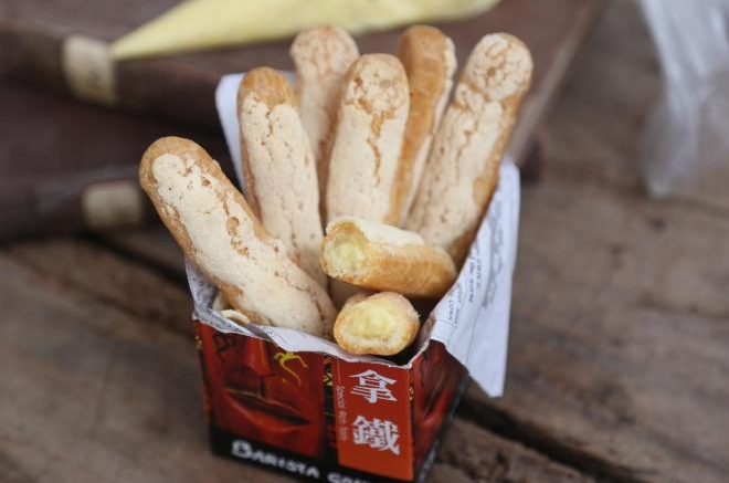 酥皮手指泡芙