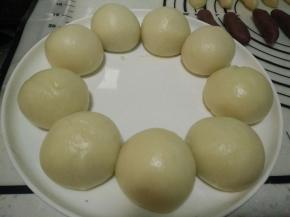 再将油皮平均分成9等份。