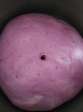 发酵至二倍或者二点五倍大小，不回缩，不塌陷即可