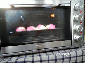 烤20分钟，上色盖锡纸