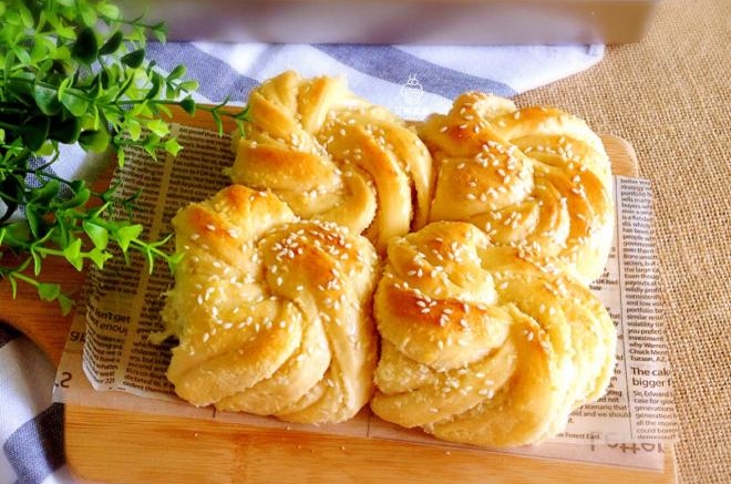 椰蓉面包卷||永远都吃不厌的面包