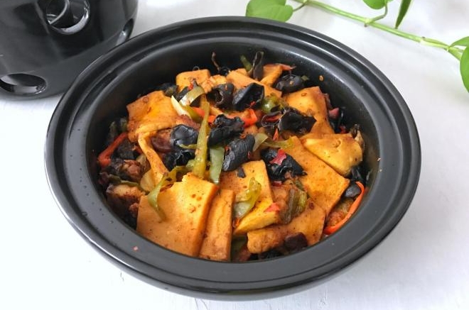 干锅千叶豆腐