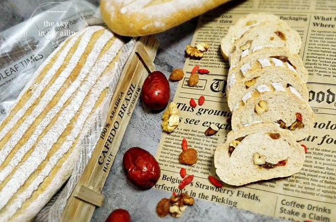 酸奶黑麦杂果软欧—快手橄榄油低热量低糖版