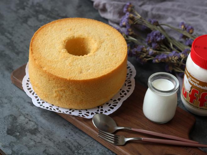酸奶棉花糖戚风（焦糖味）