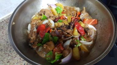 20.翻炒均匀，稍煮就好。