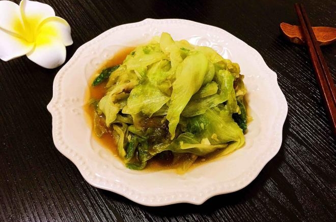 蒜茸西生菜